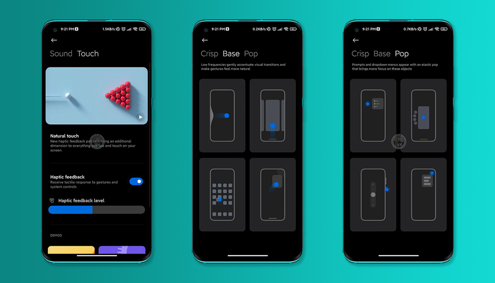 Xiaomi готовит аудио-тактильную обратную связь для своих смартфонов 1