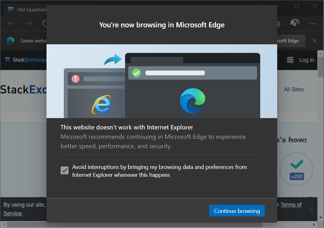 Microsoft отказывается от старого браузера Edge и борется с использованием Internet Explorer 1