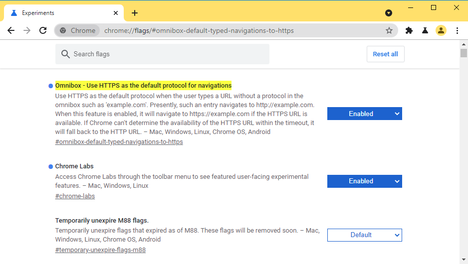 Google Chrome начнёт открывать все сайты через HTTPS 1