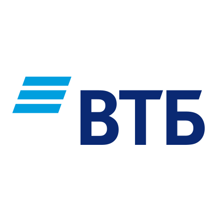 Логотип компании ВТБ