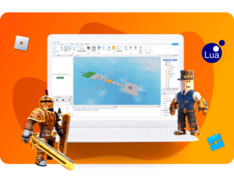 Обложка: Создание 3D-игр в Roblox Studio для детей и подростков — бесплатные видеоуроки