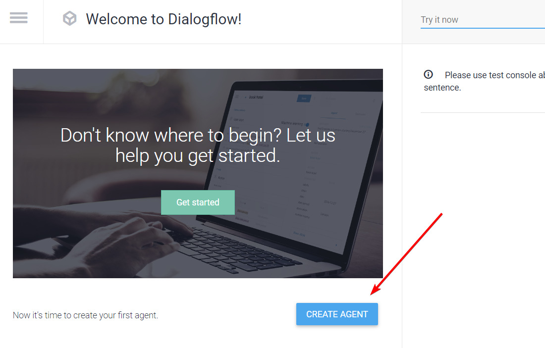 Подключаем нейросеть Google Dialogflow к вашему боту 1