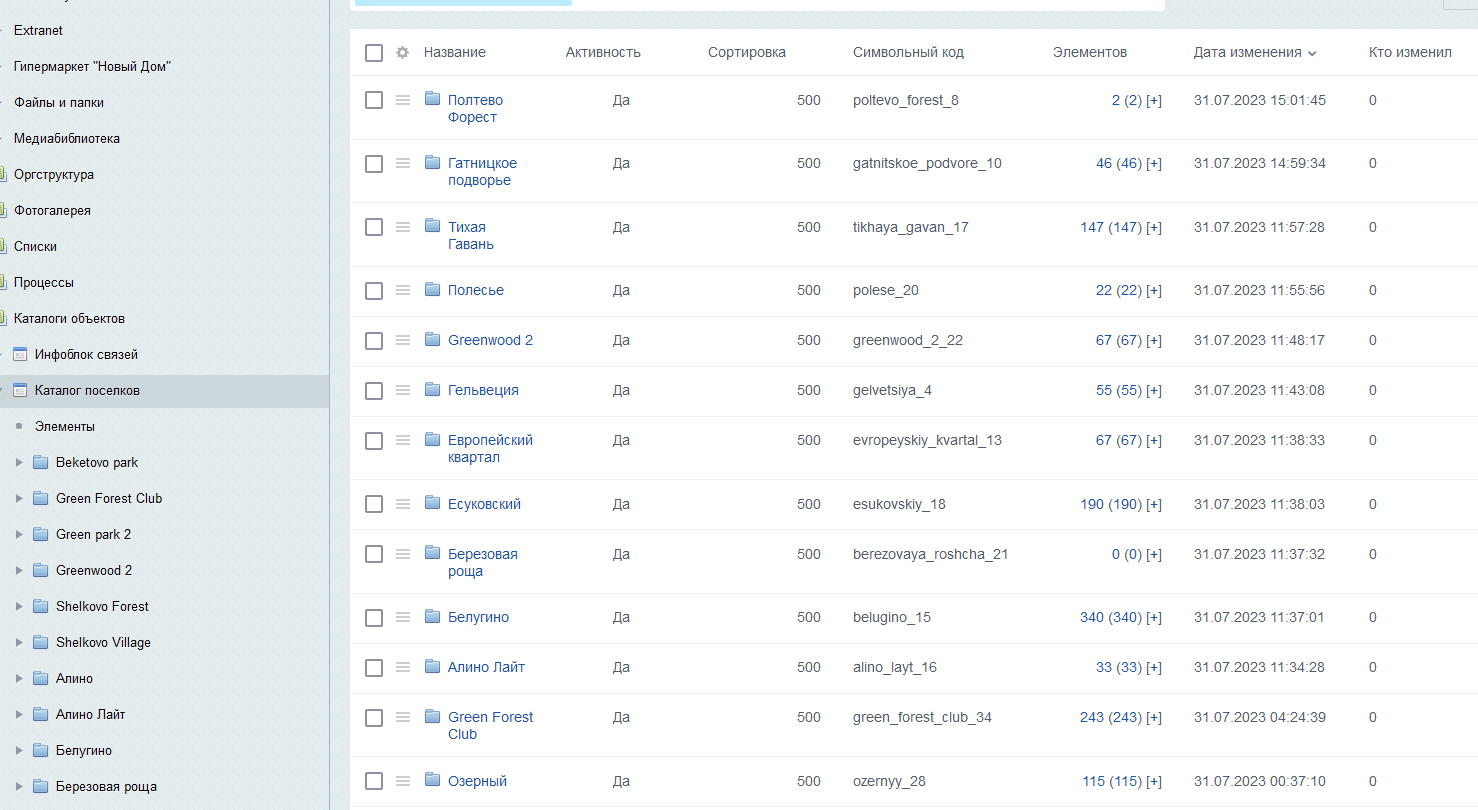 Интеграция «1С-Битрикс» с Google Sheets на примере сайта агрегатора недвижимости 9