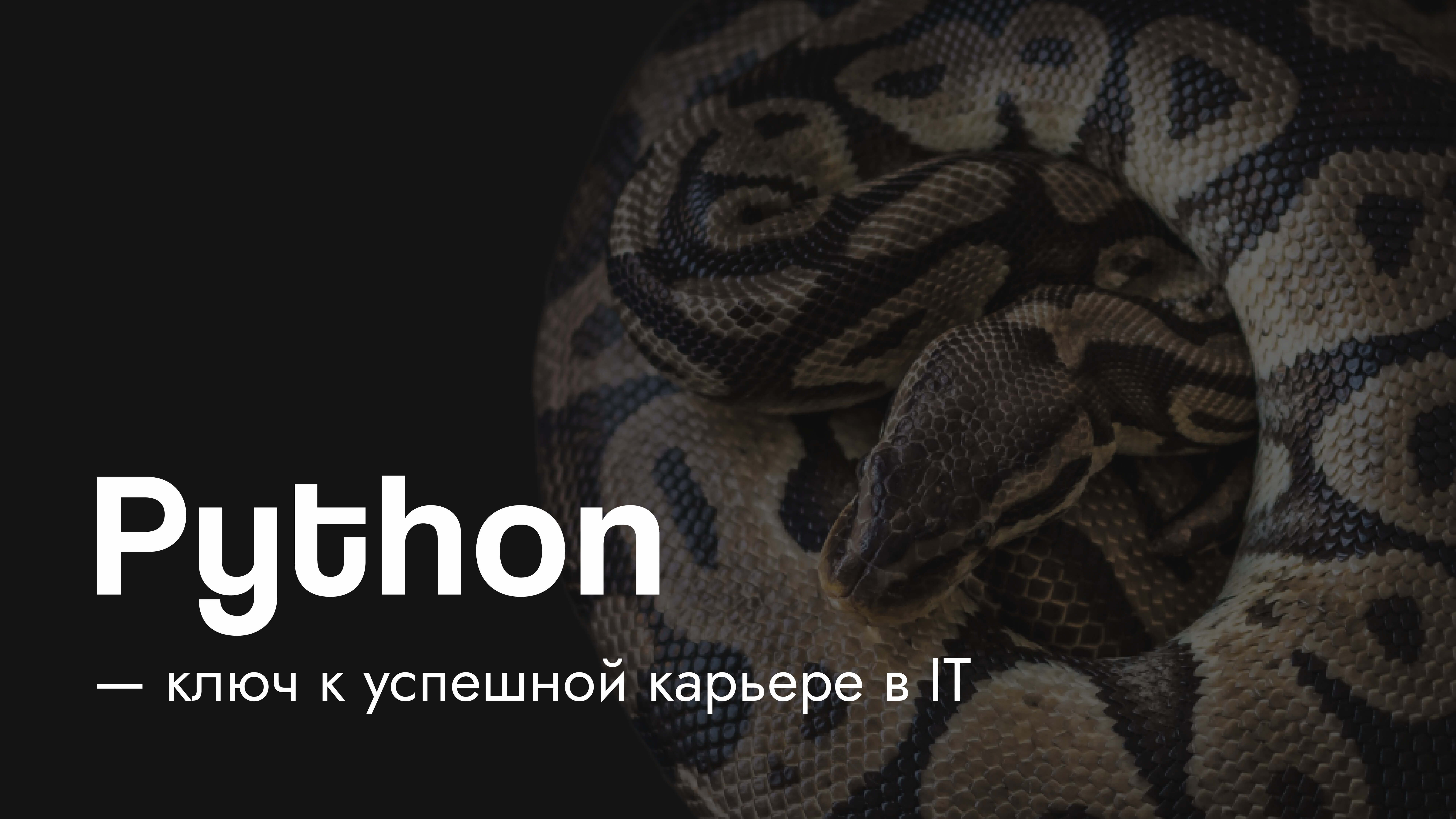 Обложка поста Преимущества Python – ключ к успешной карьере в IT