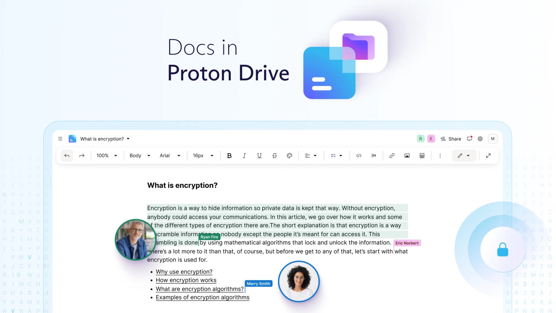 🔥 У Proton появился защищенный и приватный аналог Google Docs