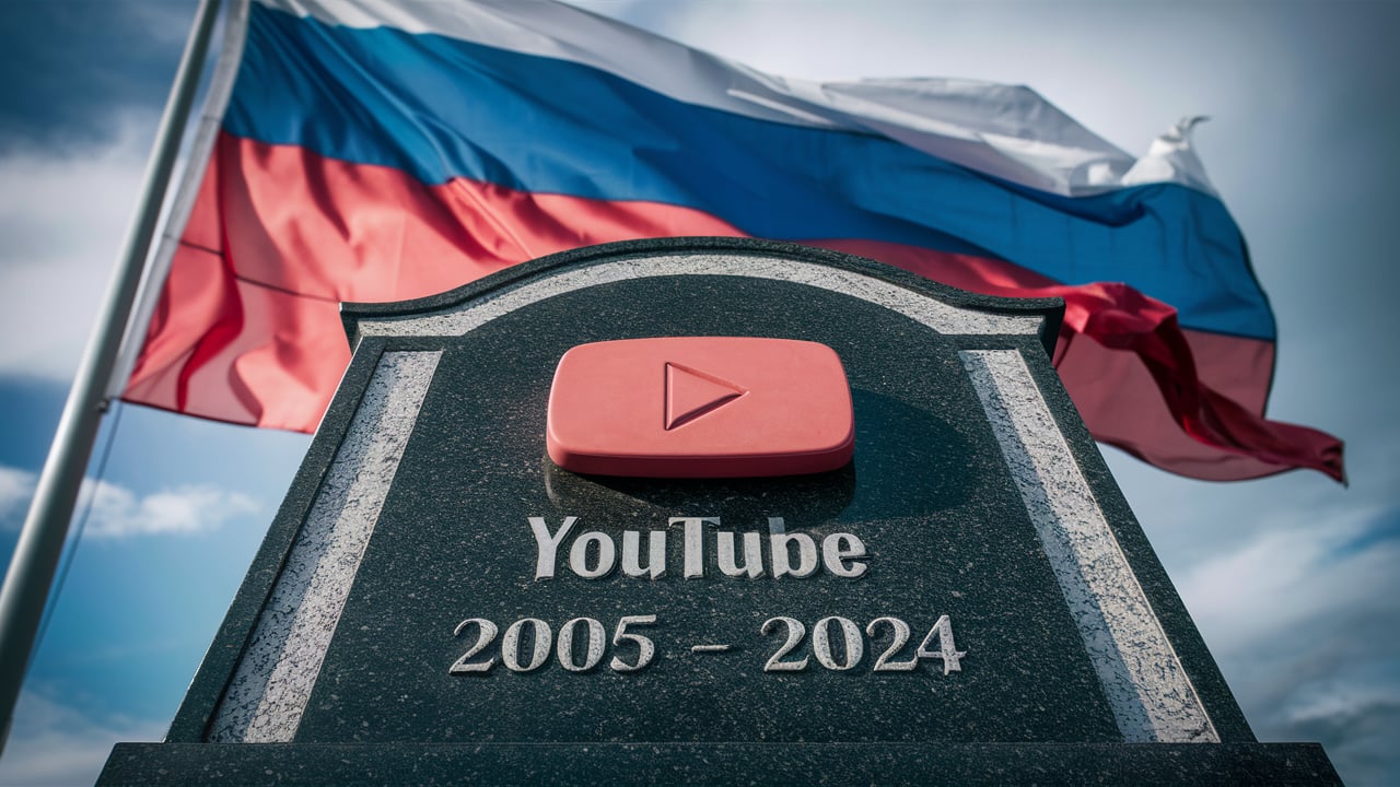 🔥 YouTube полностью перестал работать в России. Пока лишь через домашний интернет