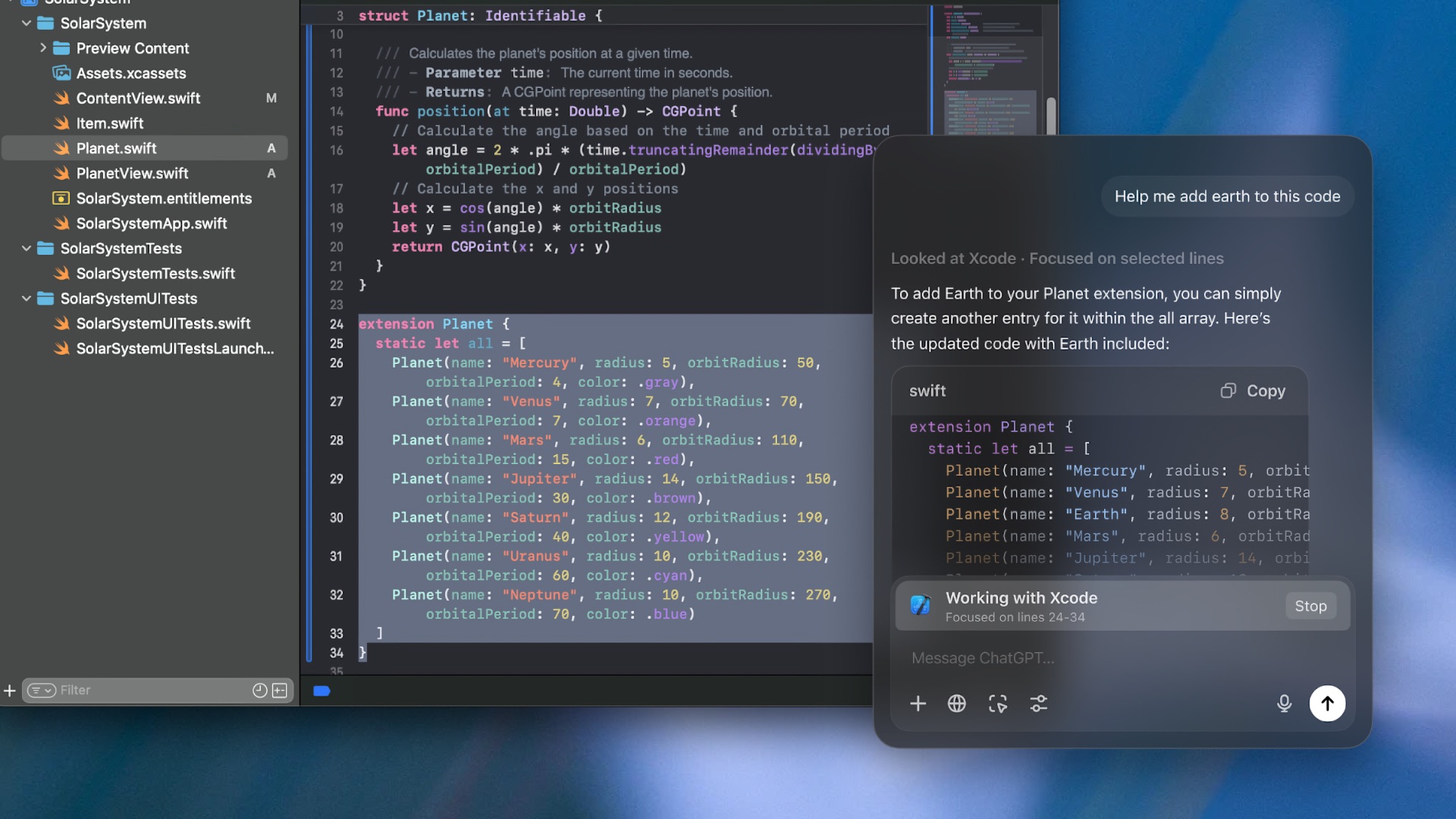 ChatGPT интегрировался с JetBrains IDE, VSCode, Xcode и другими IDE на macOS