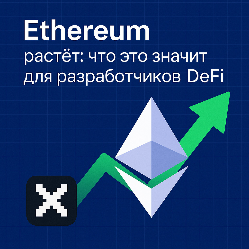 Ethereum растёт: что это значит для разработчиков DeFi
