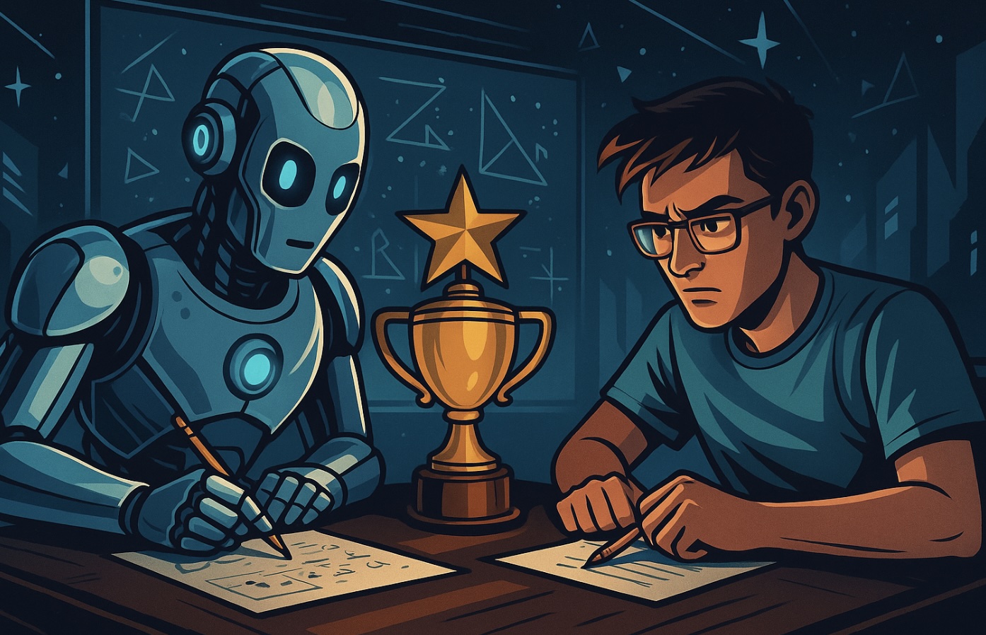 Gemini с режимом Deep Think впервые получил «золото» на Международной математической олимпиаде