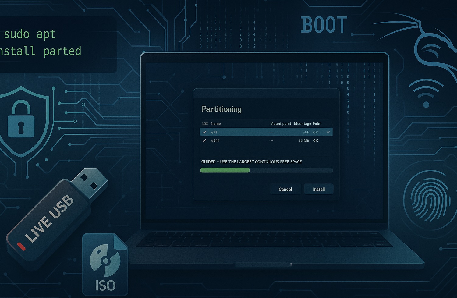 Обучение кибербезопасности и этичному хакерству: устанавливаем Kali Linux