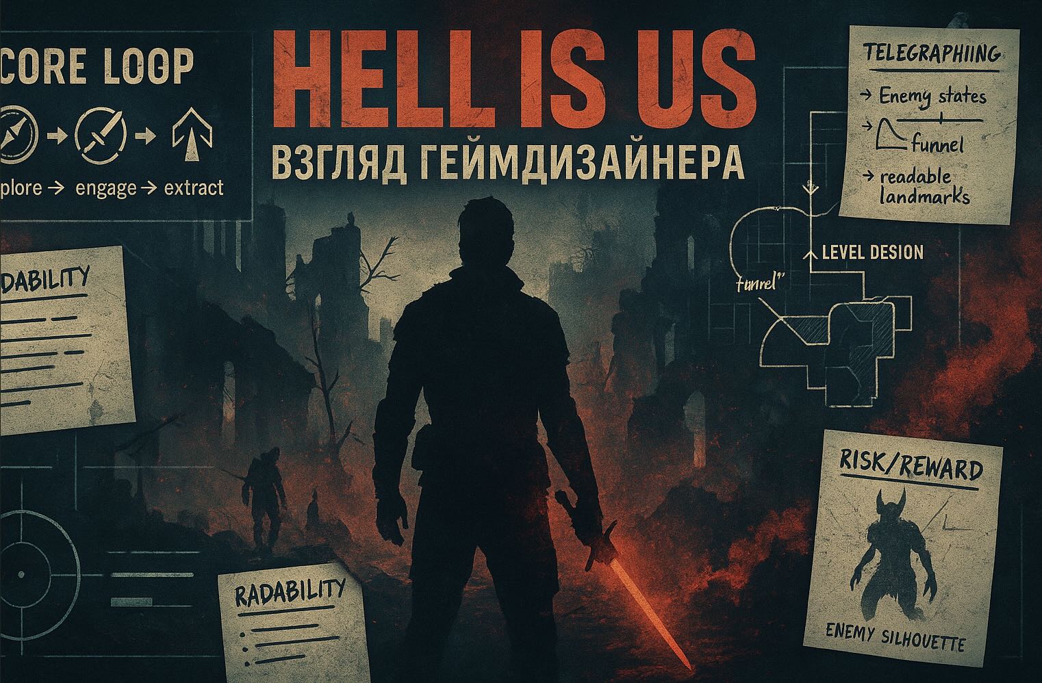 Обзор Hell is Us c точки зрения геймдизайнера