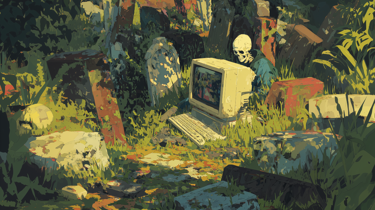 Кладбище сайтов: цифровой некрополь эпохи веб 2.0