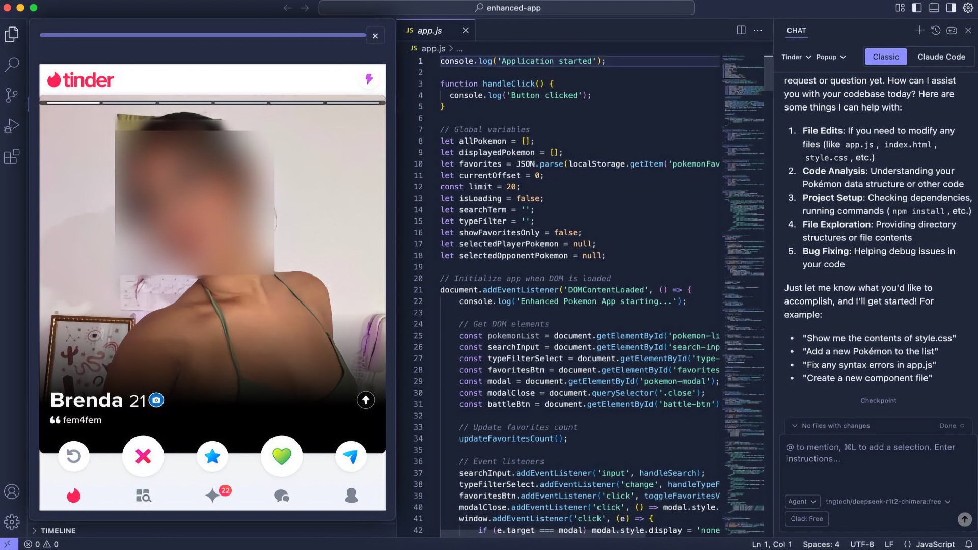 Представлен Chad IDE — смотри TikTok и свайпай Tinder, пока ИИ пишет код