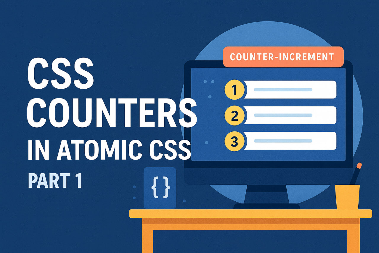 CSS counters в подходе Atomic CSS - часть 1