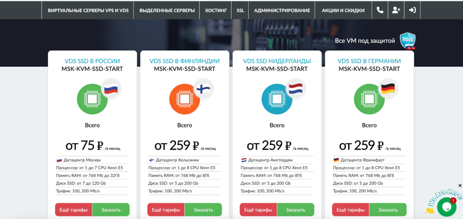 10 зарубежных VPS, где можно платить в рублях — без серых схем 11