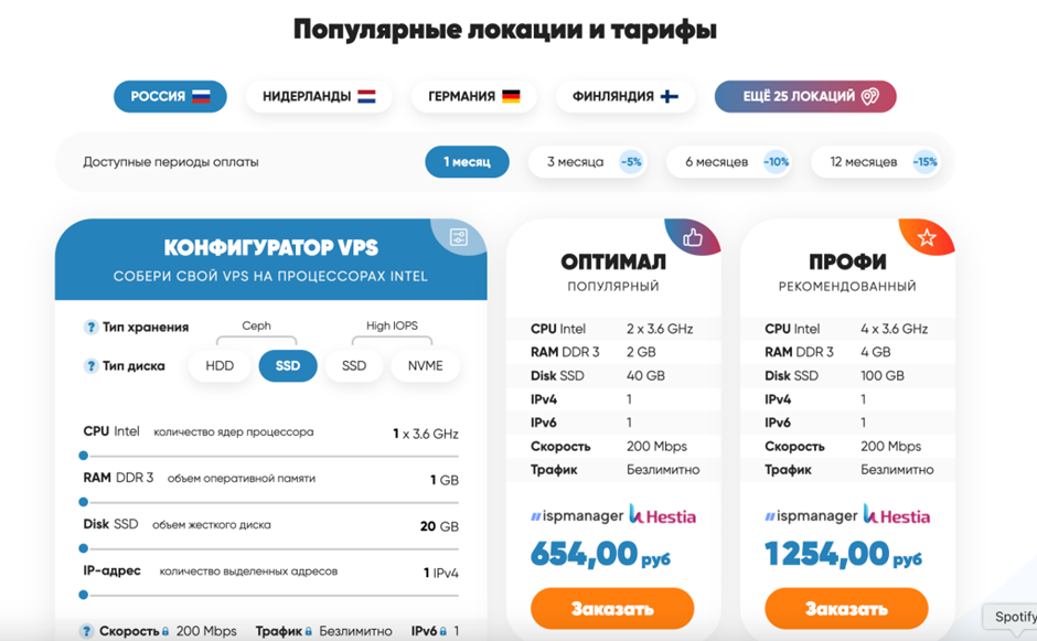 10 зарубежных VPS, где можно платить в рублях — без серых схем 7
