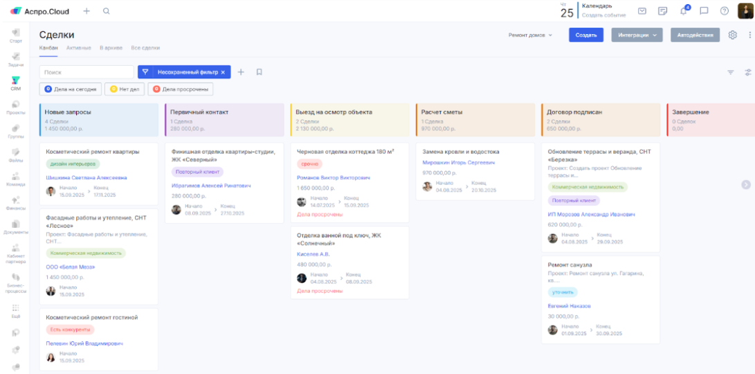 Обзор CRM‑систем для малого и среднего бизнеса 6