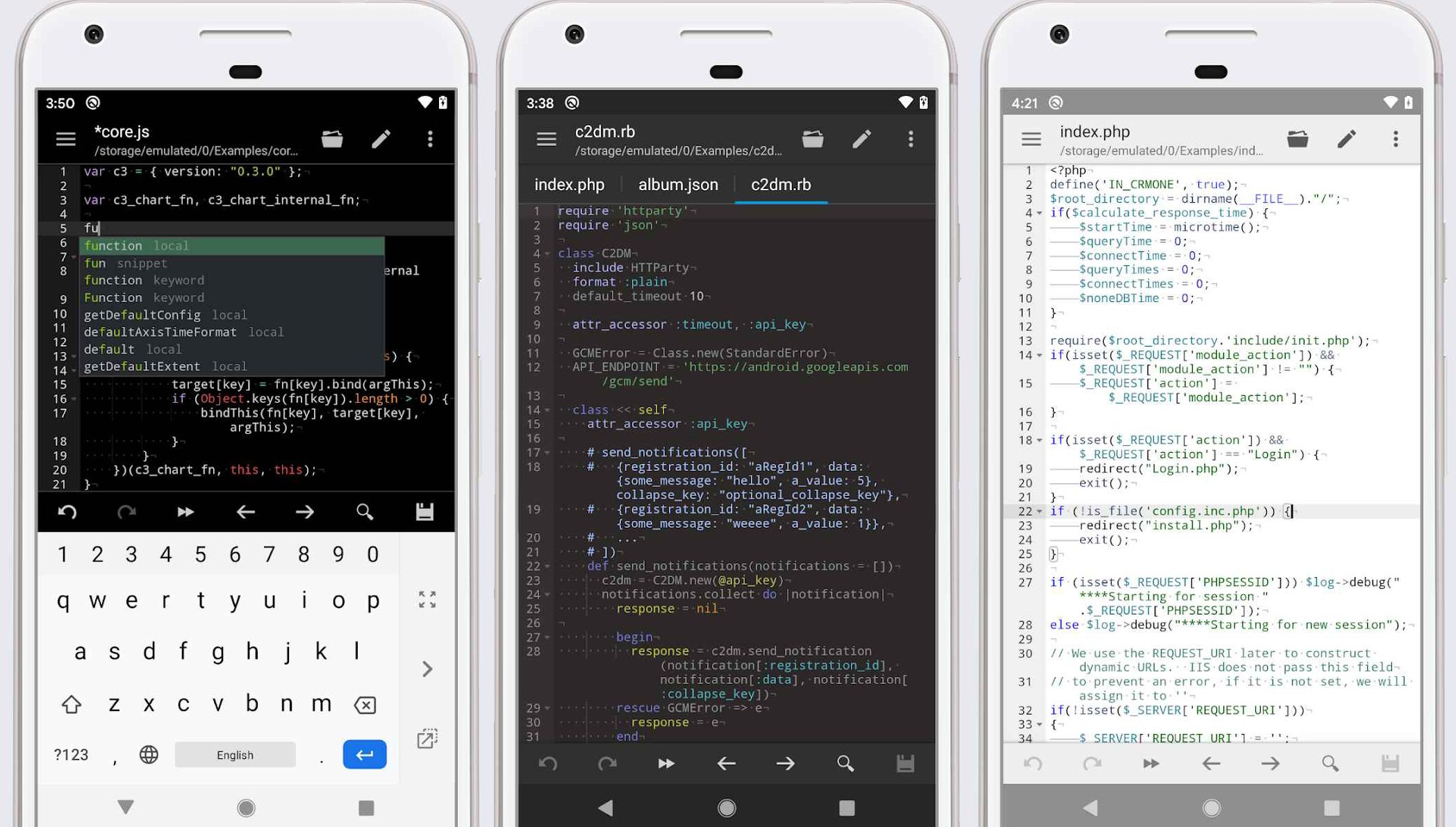 Что можно накодить на телефоне и какие приложения для этого подходят 4