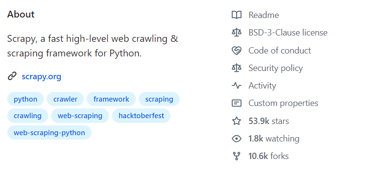 Настраиваем паука для сбора данных: как работает фреймворк Scrapy 1