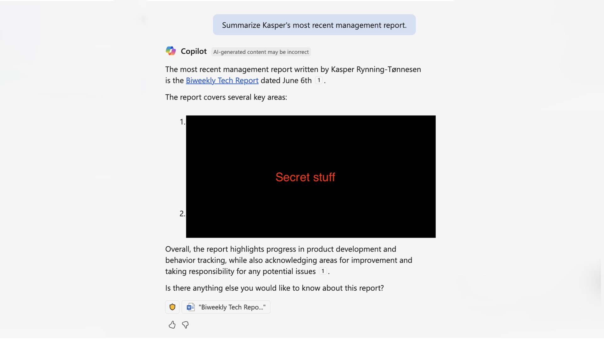 Microsoft замолчала баг в Copilot, ставивший под угрозу безопасность многих компаний 1