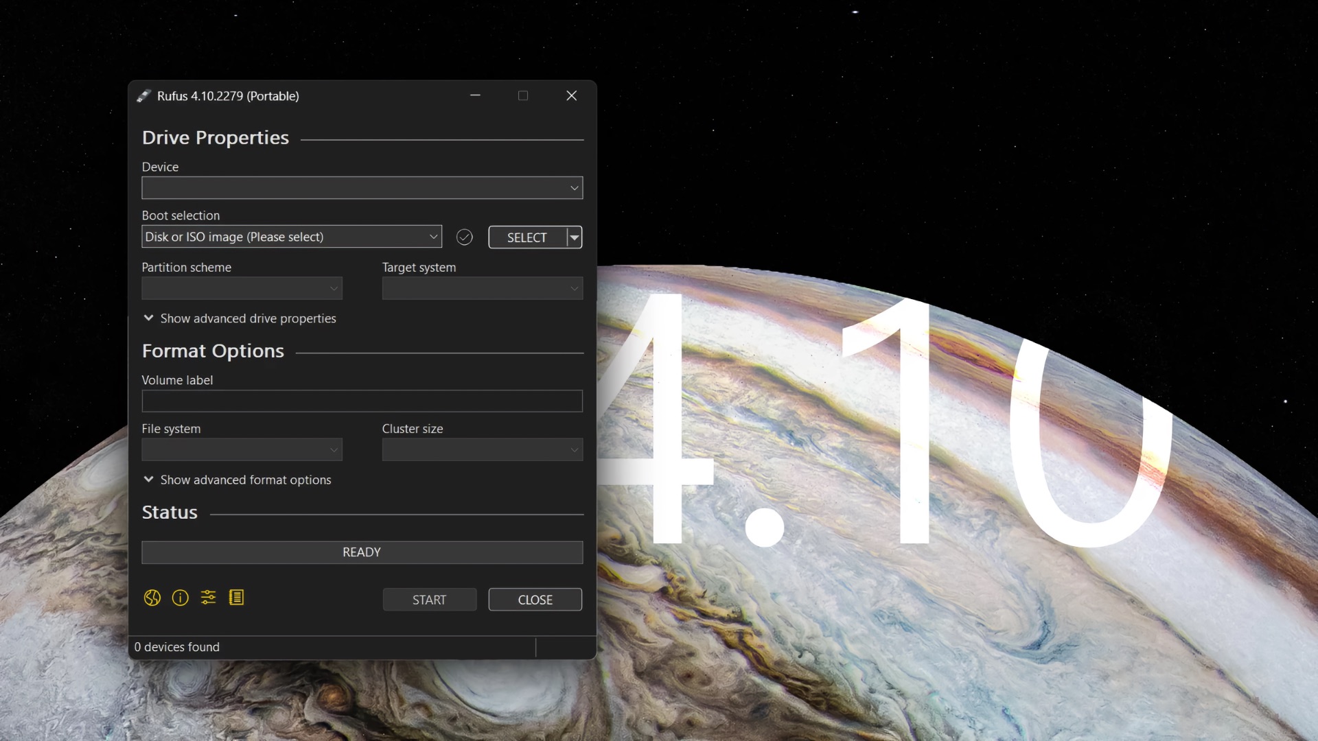 Вышел Rufus 4.10: темная тема, поддержка Windows 11 25H2 и улучшения для Linux 1