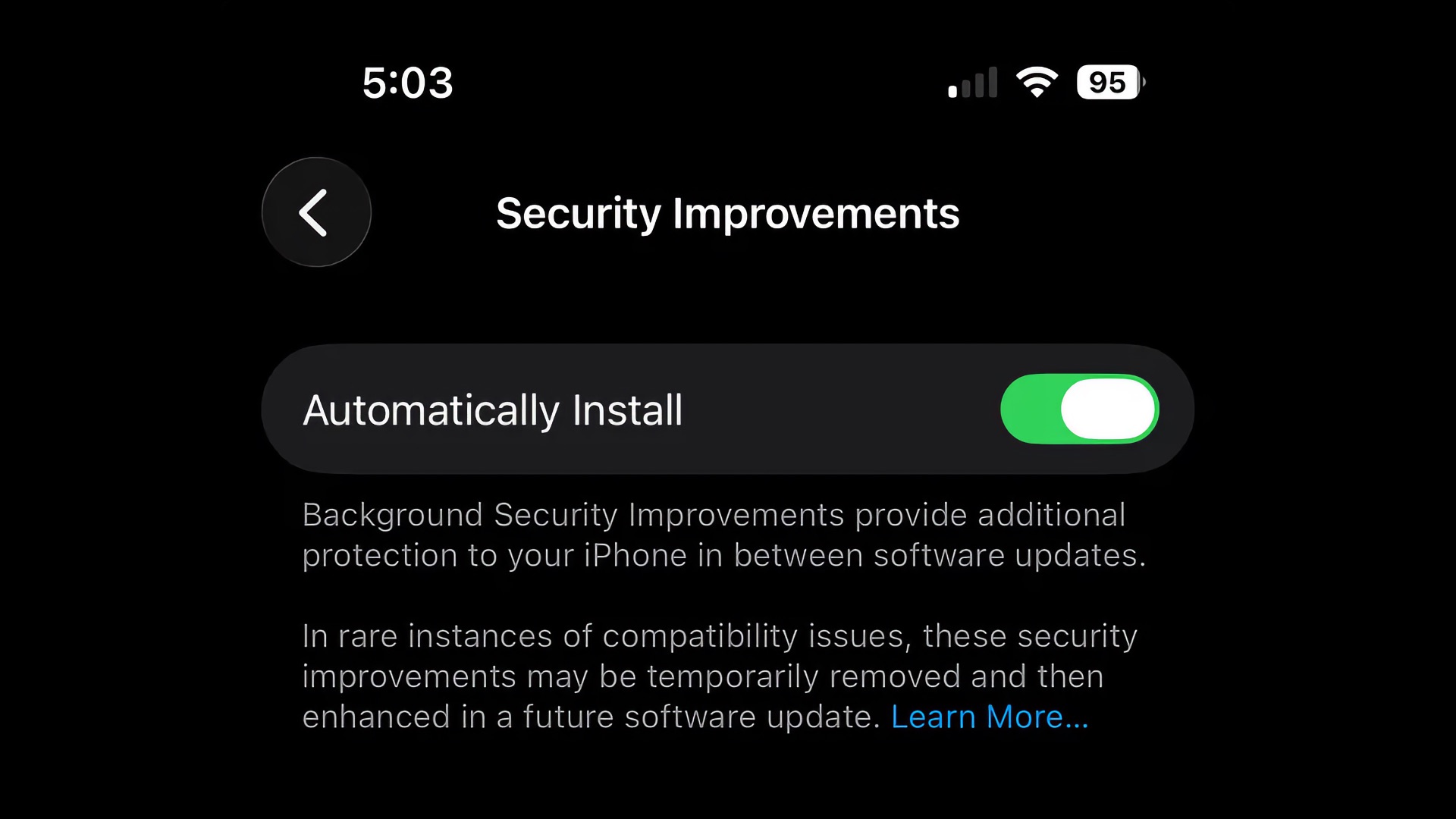 Вышла iOS 26.1: больше контроля над Liquid Glass, автообновления безопасности и новый будильник 2