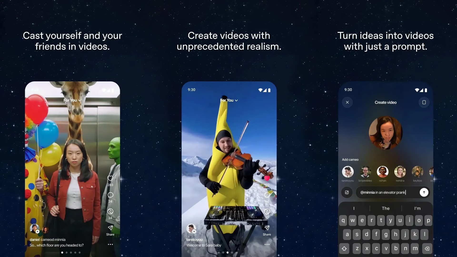 OpenAI выпустила Sora на Android. Функция Cameo больше не эксклюзив iPhone 1
