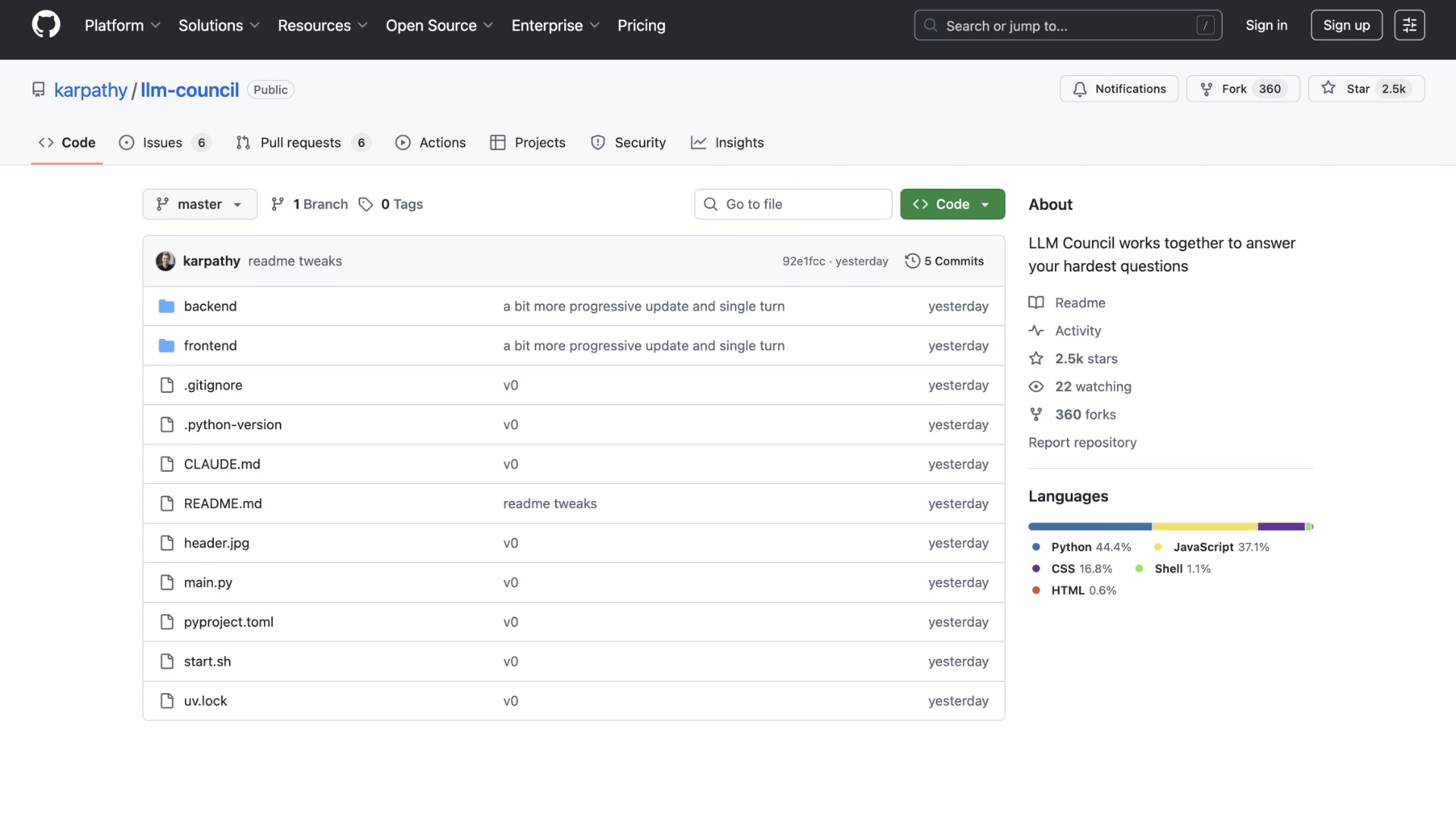 Андрей Карпати выложил LLM Council — инструмент, где ИИ спорят и выбирают лучший ответ 1