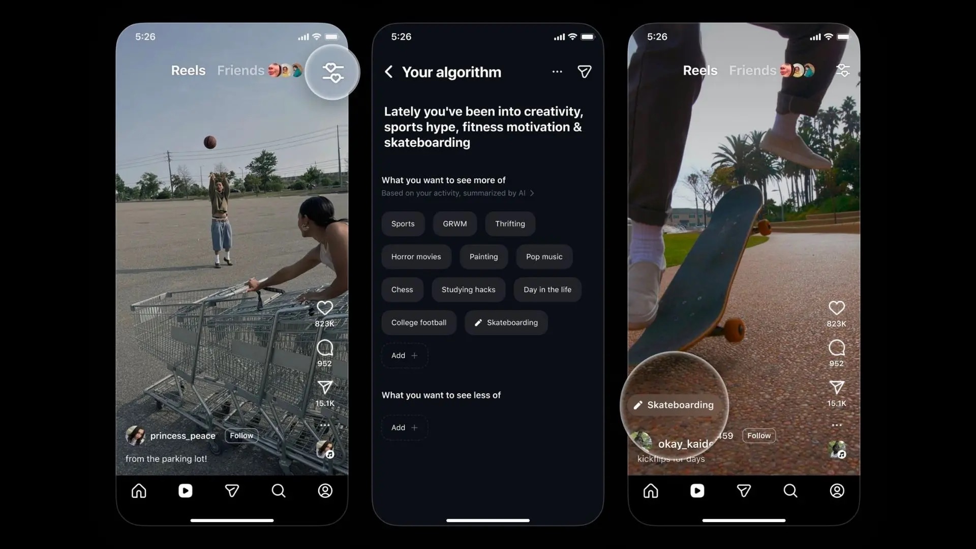 В *Instagram появилась настройка алгоритма рекомендаций. Как и где ее найти 1