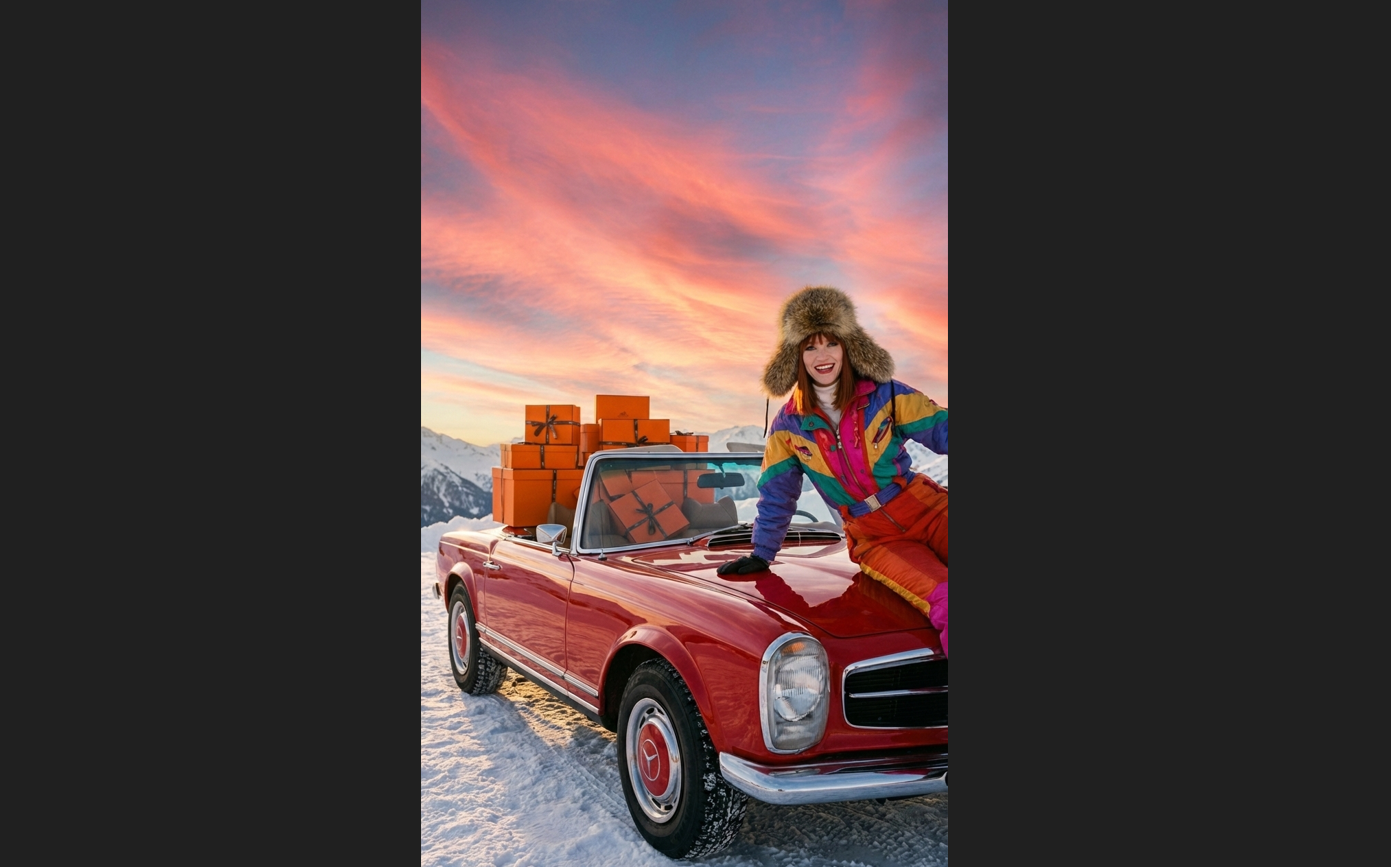 Зимняя фотосессия в лесу через нейросеть: как создать волшебные реалистичные зимние фото без фотографа 5