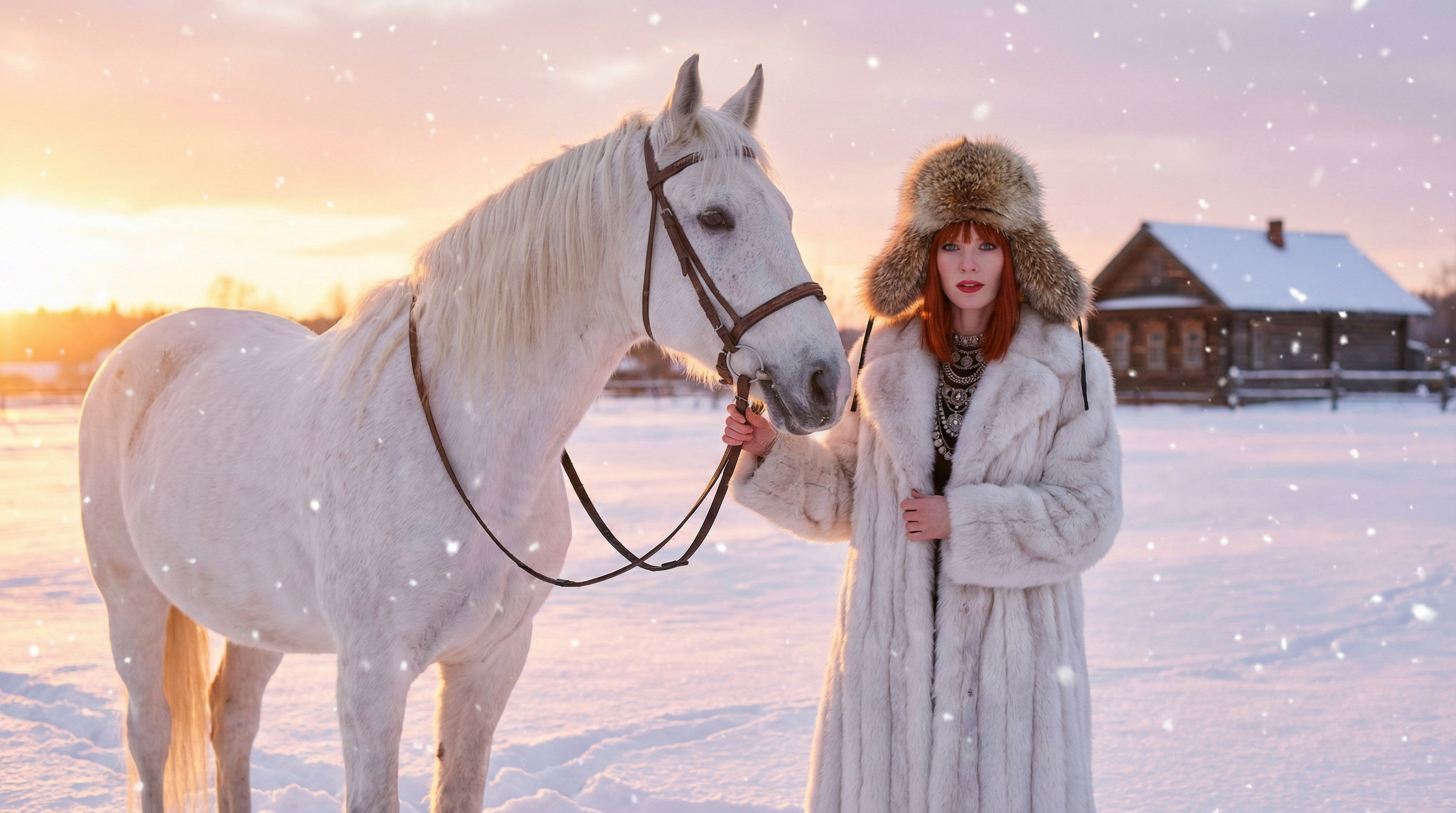 Зимняя фотосессия в лесу через нейросеть: как создать волшебные реалистичные зимние фото без фотографа 1