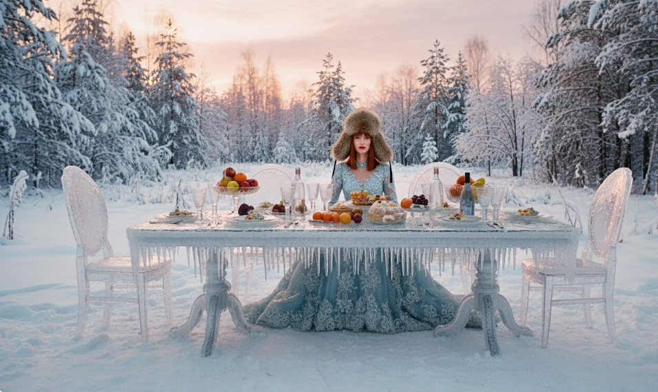 Зимняя фотосессия в лесу через нейросеть: как создать волшебные реалистичные зимние фото без фотографа 7