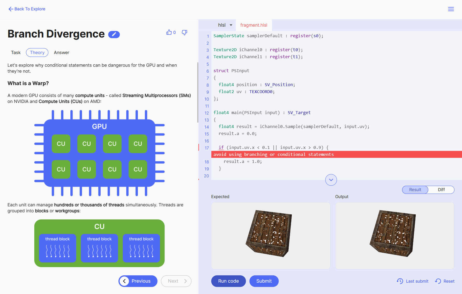 Веб-платформа для изучения GPU-программирования 3