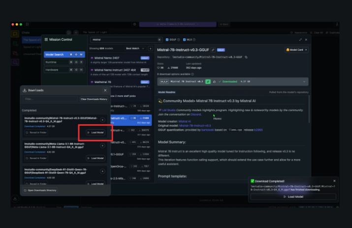 Персональный ИИ: запускаем Llama и Mistral локально на Mac и Windows 7