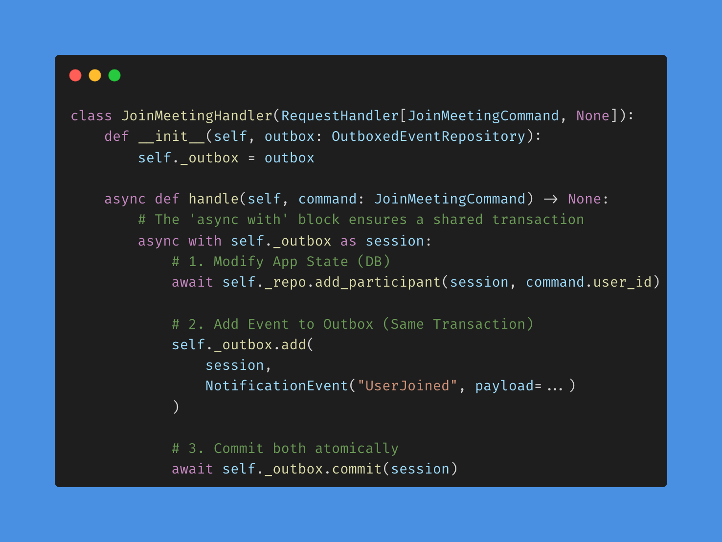 Python CQRS: Пишем распределенные системы без боли (Sagas, Outbox, Event Driven) 3
