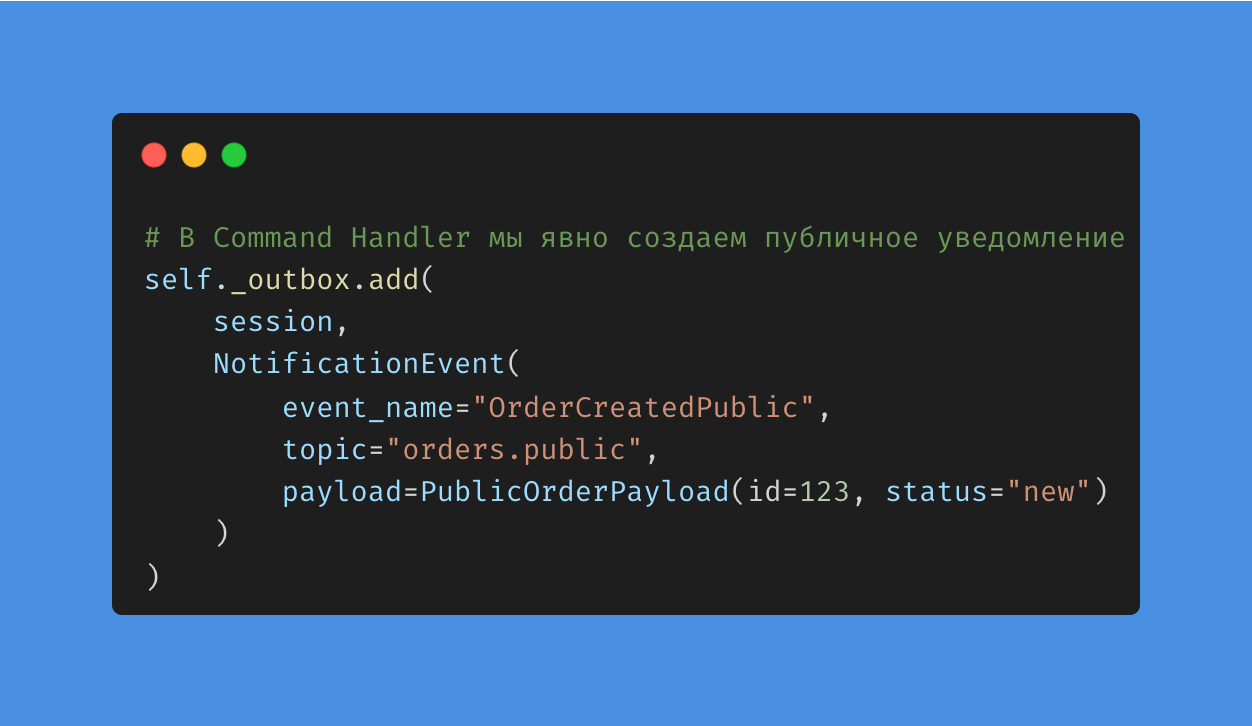 Python CQRS: Пишем распределенные системы без боли (Sagas, Outbox, Event Driven) 6
