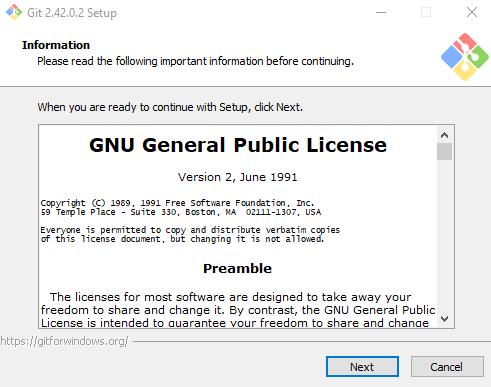 Установка Git на Windows 1