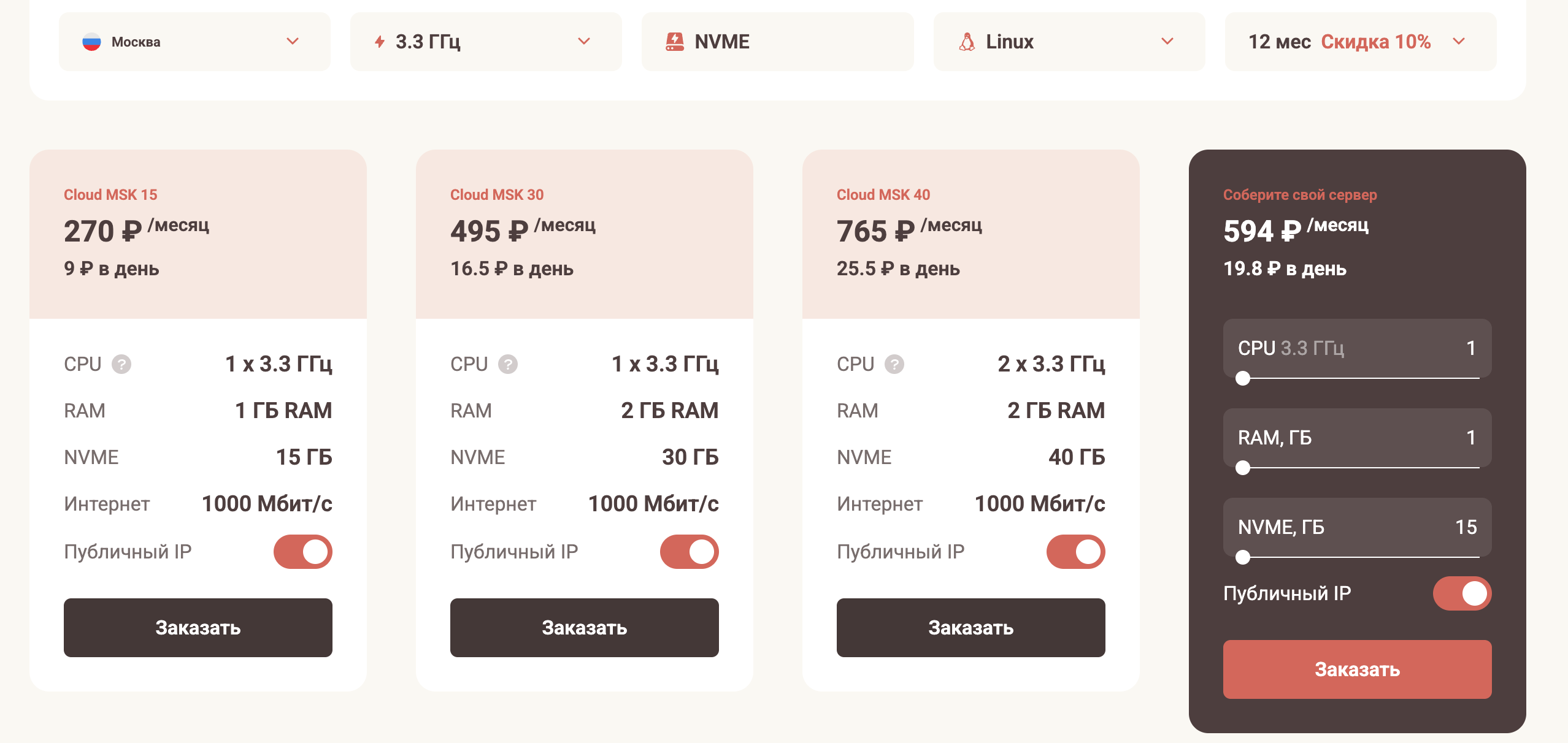 Где развернуть MVP-проект: 6 VPS-хостингов с простым стартом 3